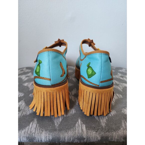 Chocolaticas Hot Chocolate Designs blue tassel sheriff maryjanes 8 - Picture 4 of 8